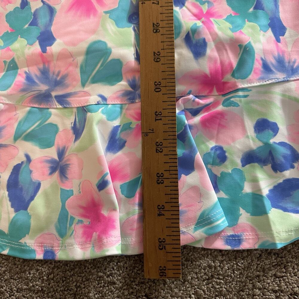 M Lulu B Colorful Floral Tank Dress UPF 50 Beach Resort Summer Dresses Sz 2X NEW - Picture 7 of 10